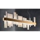 MATT GOLD-ONYX SYSPENDED LED L150cm ITALY