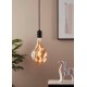 OVERSIZED DECORATIV E27 LIGHTBULB-AMBER