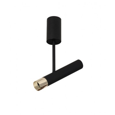 ADJUSTABLE CEILING SPOTLIGHT SANDY BLACK-MATTE GOLD