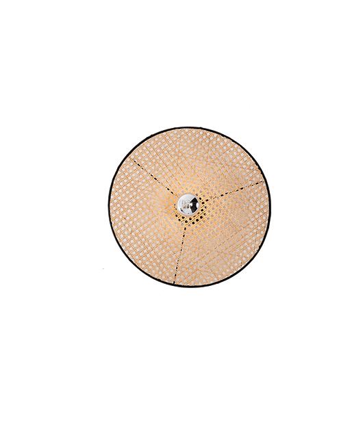 LIGHTING FIXTURE FROM WOVEN PLANT FIBRES Ø40cm
