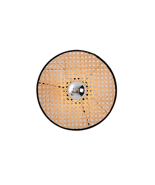 WALL FIXTURE FROM WOVEN PLANT FIBRES Ø25cm