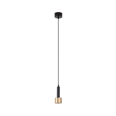 LED PUCK PENDANT-GOLD