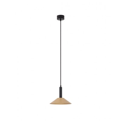 LED PENDANT-SANDY BLACK-GOLD