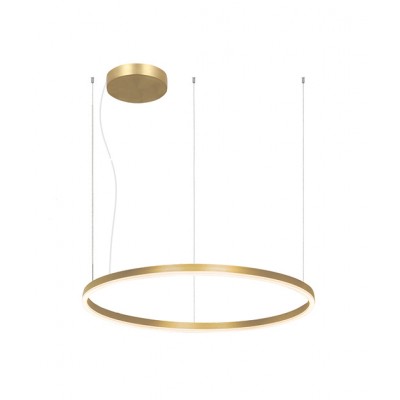 MATTE GOLD LED RING Ø200cm