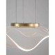 PENDANT GOLD ALUMINUM&ACRYLIC D:50cm