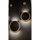 SYMMETRICAL WALL FIXTURE, BRASS Ø50cm NETHERLANDS