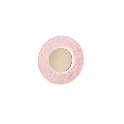 LED WALL FIXTURE WITH COLORFUL GRIT GLASS DISC Ø25cm ITALY 