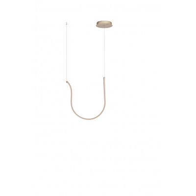ΜΟΝΟΦΩΤΟ LED U ΧΡΥΣΟ 55cm MADE IN ITALY