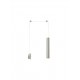 NICKEL TUBE SCONCE PENDANT 3m