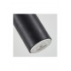 BLACK TUBE SCONCE PENDANT 3m