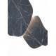 BACK-LIGHTED WALL FIXTURE MADE OF MARBLE 46x42cm HANDMADE IN ITALY