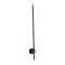  APPLIQUE LED SHANGHAI NERO 10W 500LM 3000K 15X78,8X8CM