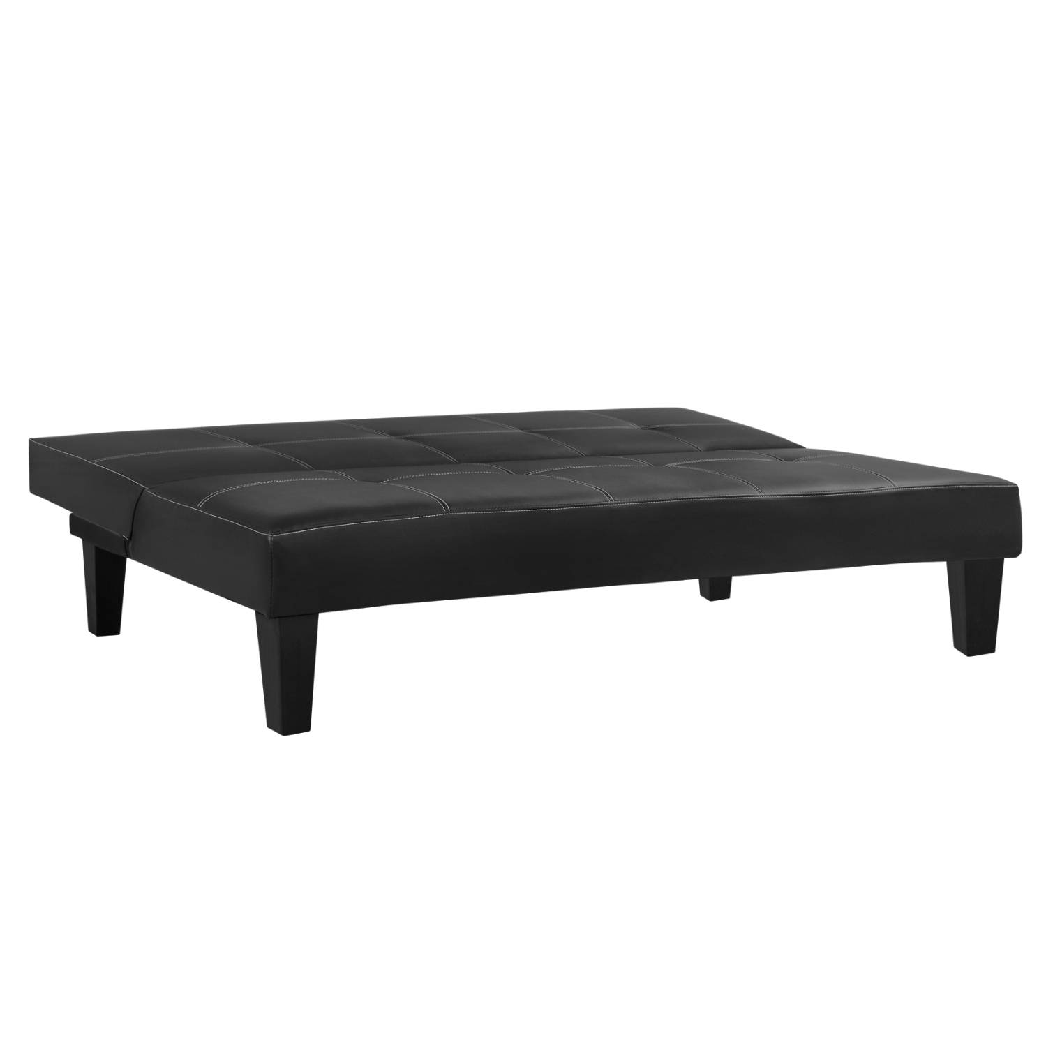 ΚΑΝΑΠΕΣ ΚΡΕΒΑΤΙ 3Θ FB93002.02 ΜΑΥΡΟΣ PU ΜΕ ΓΑΖΙΑ 186x90x82