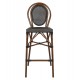 ΣΚΑΜΠΟ ΑΛΟΥΜΙΝΙΟΥ FB95059 BAMBOO LOOK ΚΑΦΕ ΜΕ TEXTLINE 44x52x115Υεκ