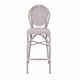 ΣΚΑΜΠΩ ΑΛΟΥΜΙΝΙΟΥ BAMBOO ΠΑΤΙΝΑ ΛΕΥΚΟ ΜΕ TEXTLINE FB95110 41x52x116 εκ.
