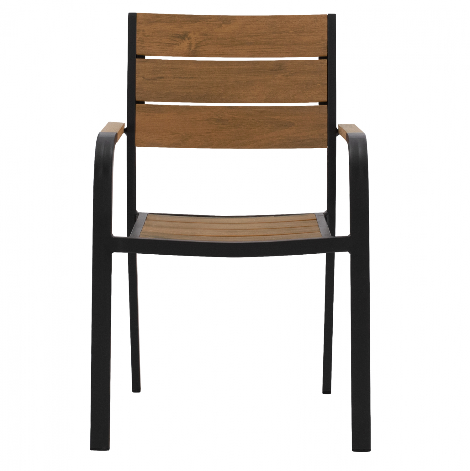 ΠΟΛΥΘΡΟΝΑ ΑΛΟΥΜΙΝΙΟΥ ΑΝΘΡΑΚΙ ΜΕ POLYWOOD FB95127.02 55x56x85Υεκ.