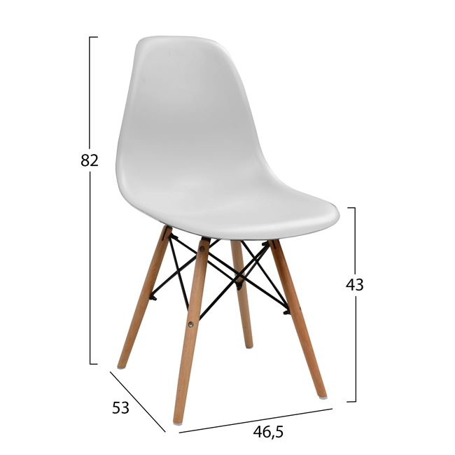 ΣΕΤ ΤΡΑΠΕΖΑΡΙΑΣ 5ΤΜΧ FB910349.02 ΤΡΑΠΕΖΙ 120x70x76,5 cm  & ΚΑΡΕΚΛΕΣ