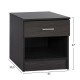 ΚΟΜΟΔΙΝΟ ΜΕ 1 ΣΥΡΤΑΡΙ ZEBRANO 45x35,5x47Υ εκ. FB92345.02