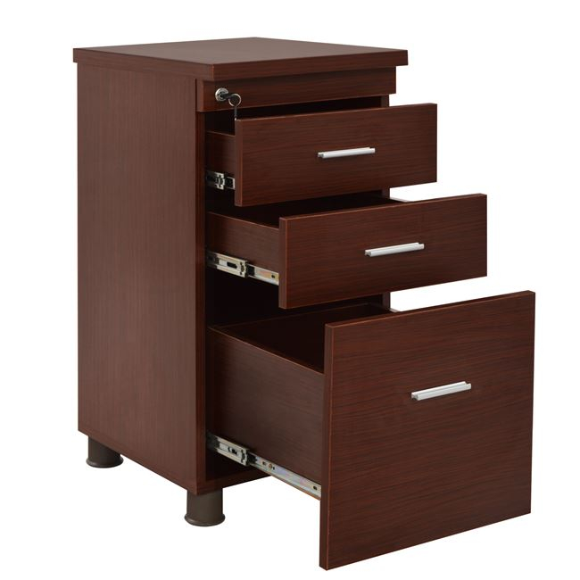ΣΥΡΤΑΡΙΕΡΑ ΓΡΑΦΕΙΟΥ ΕΠΑΓΓΕΛΜΑΤΙΚΗ WENGE FB92049.12 40X46X75Υ εκ.
