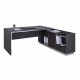 ΓΡΑΦΕΙΟ ΕΠΑΓΓΕΛΜΑΤΙΚΟ ΔΕΞΙΑ ΓΩΝΙΑ ROSEWOOD FB9112R 200X160X76Υ εκ.