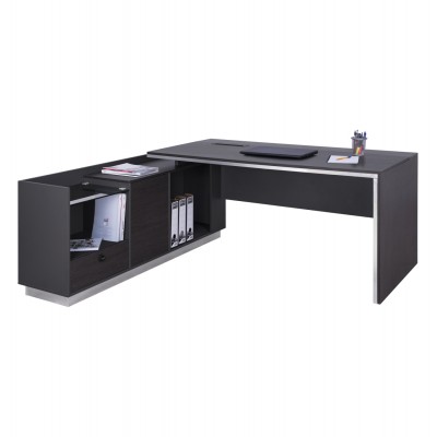 ΓΡΑΦΕΙΟ ΕΠΑΓΓΕΛΜΑΤΙΚΟ ΑΡΙΣΤΕΡΗ ΓΩΝΙΑ ROSEWOOD FB2112L 200X160X76Υ εκ.