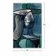 ΠΙΝΑΚΑΣ ΤΥΠΟΥ WOMAN WITH GREEN HAT FB97193.01 45X70X3 εκ.
