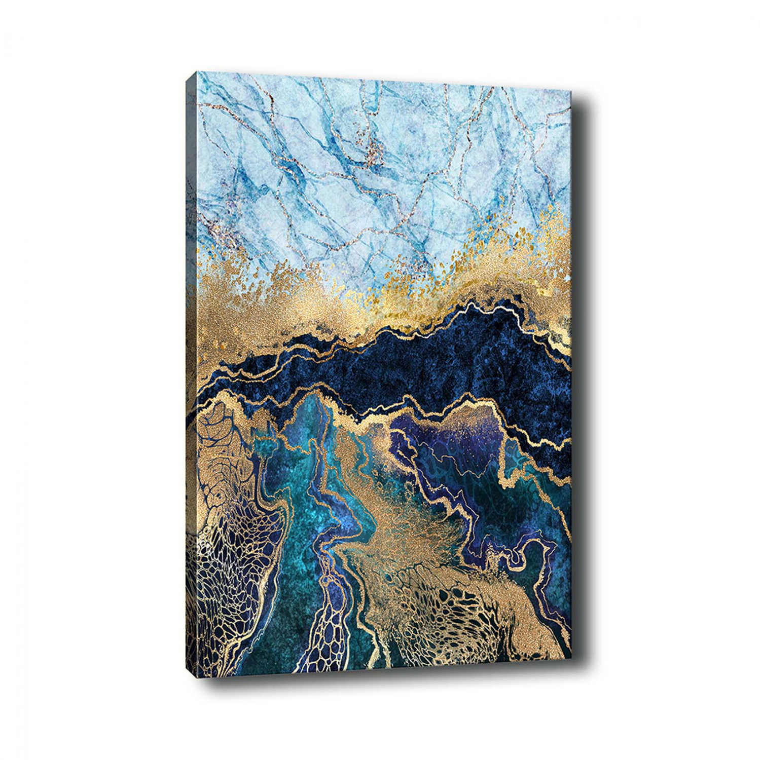 ΠΙΝΑΚΑΣ ΚΑΜΒΑΣ MARBLEIZED EFFECT FB97196.02 50X3X70 εκ.
