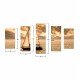 ΠΙΝΑΚΑΣ ΠΕΝΤΑΠΤΥΧΟ MDF SUNSET SAILING FB97206.01 100X0,3X60 εκ.