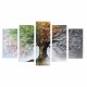 ΠΕΝΤΑΠΤΥΧΟΣ ΠΙΝΑΚΑΣ MDF FOUR SEASONS FB97206.05 100X60x0,3 εκ.