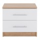 ΚΟΜΟΔΙΝΟ ΜΕΛΑΜΙΝΗΣ FB92220.06 SONAMA - ΛΕΥΚΟ 48x40,5x41,5 εκ.