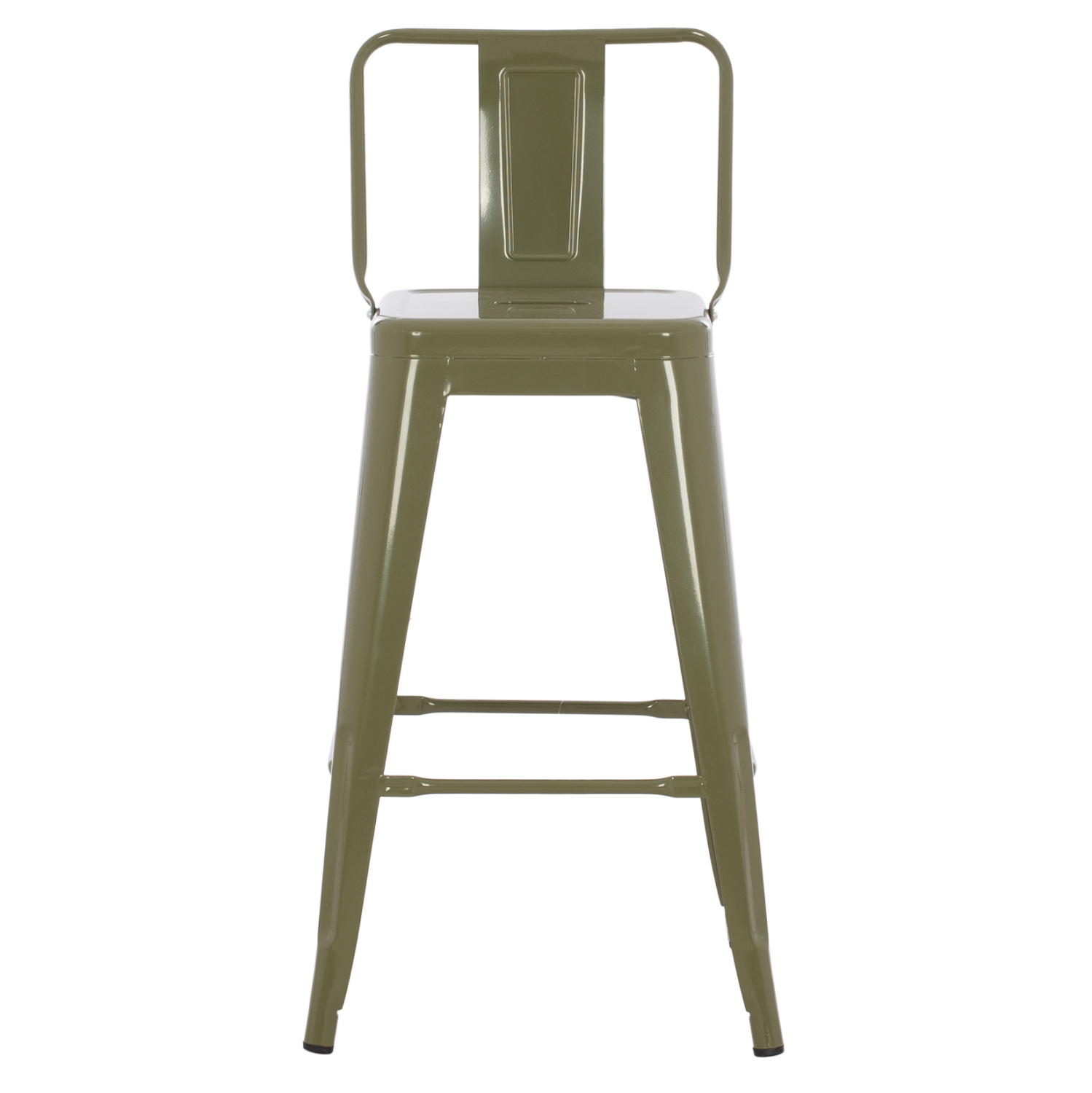 ΣΚΑΜΠΟ ΜΕΣΑΙΟΥ ΥΨΟΥΣ ΜΕΤΑΛΛΙΚΟ ΣΕ DARK OLIVE GREEN FB98574.03 42x42x98 cm.