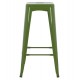 ΣΚΑΜΠΟ BAR ΜΕΤΑΛΛΙΚΟ ΣΕ LIGHT OLIVE GREEN FB98642.13 43x43x78 εκ.