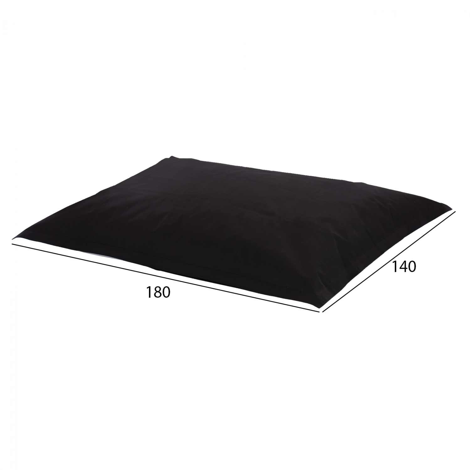 ΠΟΥΦ ANSHU FB95808.04 ΜΑΥΡΟ ΜΕ UV PROTECTION 140x180 εκ.