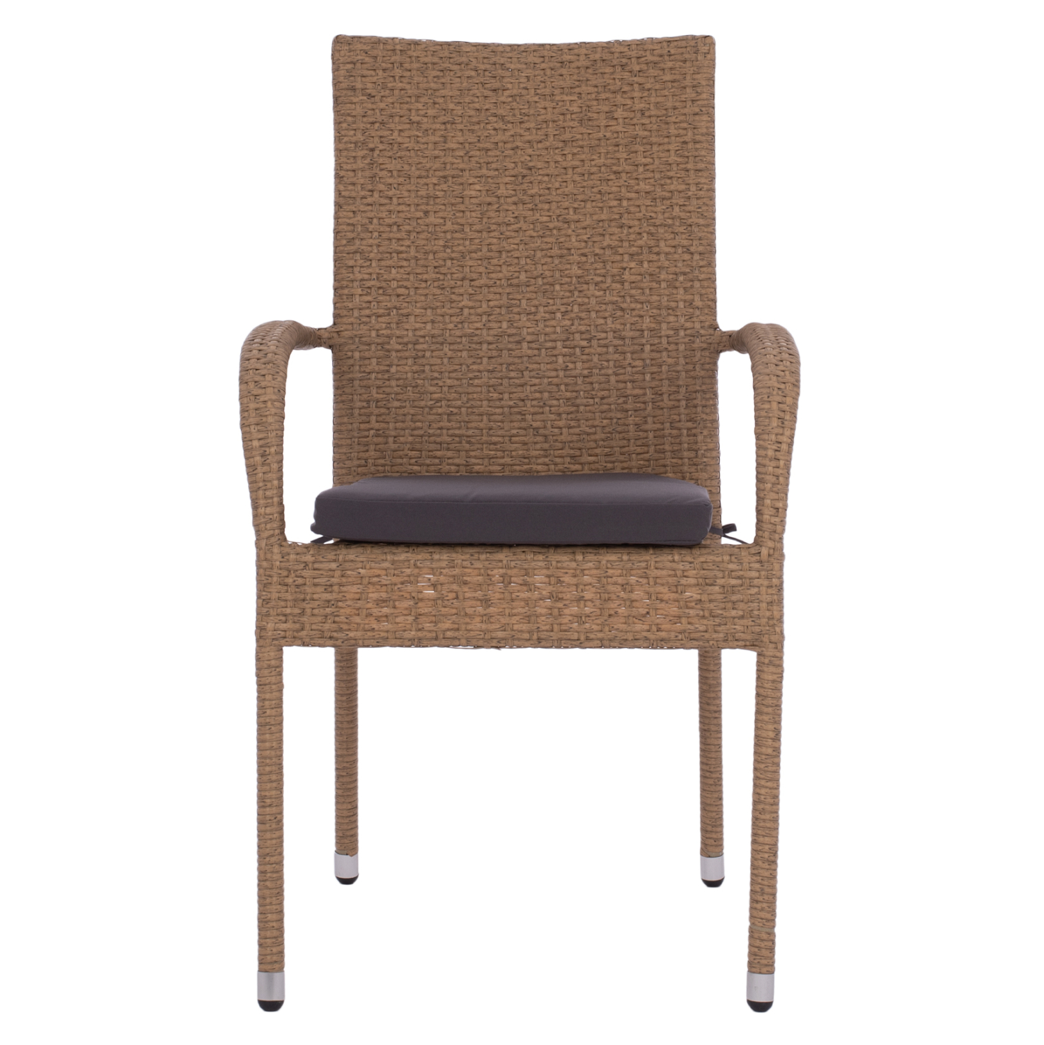 ΠΟΛΥΘΡΟΝΑ ΜΕΤΑΛΛΙΚΗ ANISHA FB95685.02 ΜΕ ΜΑΞΙΛΑΡΙ WICKER ΚΑΦΕ-ΜΟΚΑ ΣΤΟΙΒ/ΜΕΝΗ 56x60x94 εκ.