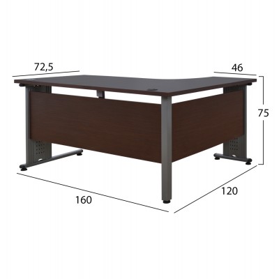 ΣΕΤ ΓΡΑΦΕΙΟΥ 2ΤΜΧ ΣΕ ΧΡΩΜΑ WENGE FB10201.02L