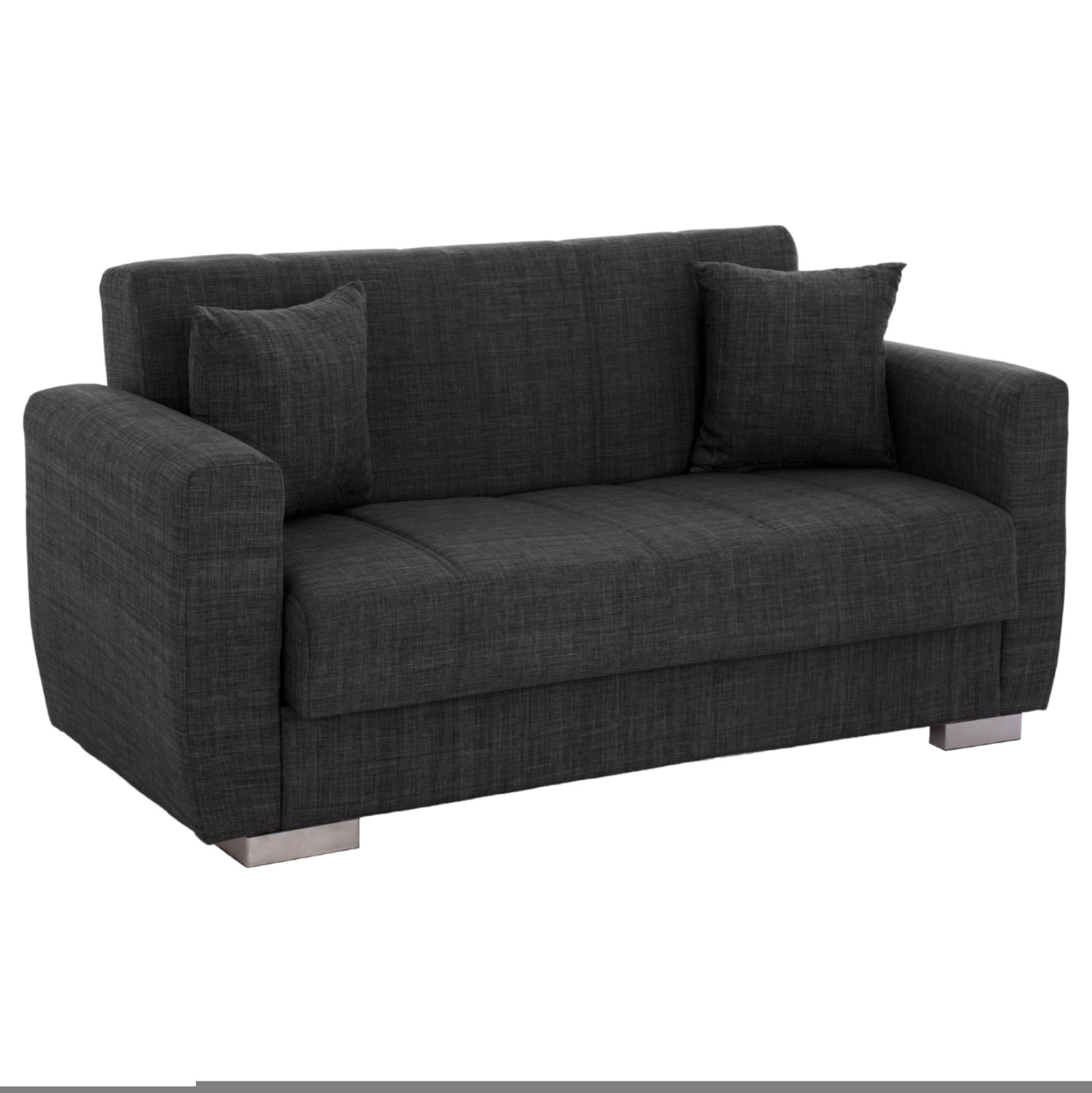 ΚΑΝΑΠΕΣ ΚΡΕΒΑΤΙ ΔΙΘΕΣΙΟΣ ΓΚΡΙ FB93241.03 153x87x77Υεκ.