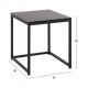 ΖΙΓΚΟΝ GRELAY 2 ΤΕΜ MDF ΟΨΗ ΜΑΡΜΑΡΟΥ & ΜΕΤΑΛΛΟ FB98762.13 45Χ45Χ50εκ. & 37Χ37Χ43 εκ.
