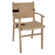 ΠΟΛΥΘΡΟΝΑ RUBBERWOOD ΚΑΙ ΣΧΟΙΝΙ 62,5x60x88Yεκ.FB99324.01