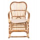 ΚΟΥΝΙΣΤΗ ΠΟΛΥΘΡΟΝΑ ΜΕ ΜΑΞΙΛΑΡΙ RATTAN FB99343 60x103x90Υ εκ.