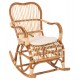 ΚΟΥΝΙΣΤΗ ΠΟΛΥΘΡΟΝΑ ΜΕ ΜΑΞΙΛΑΡΙ RATTAN FB99343 60x103x90Υ εκ.