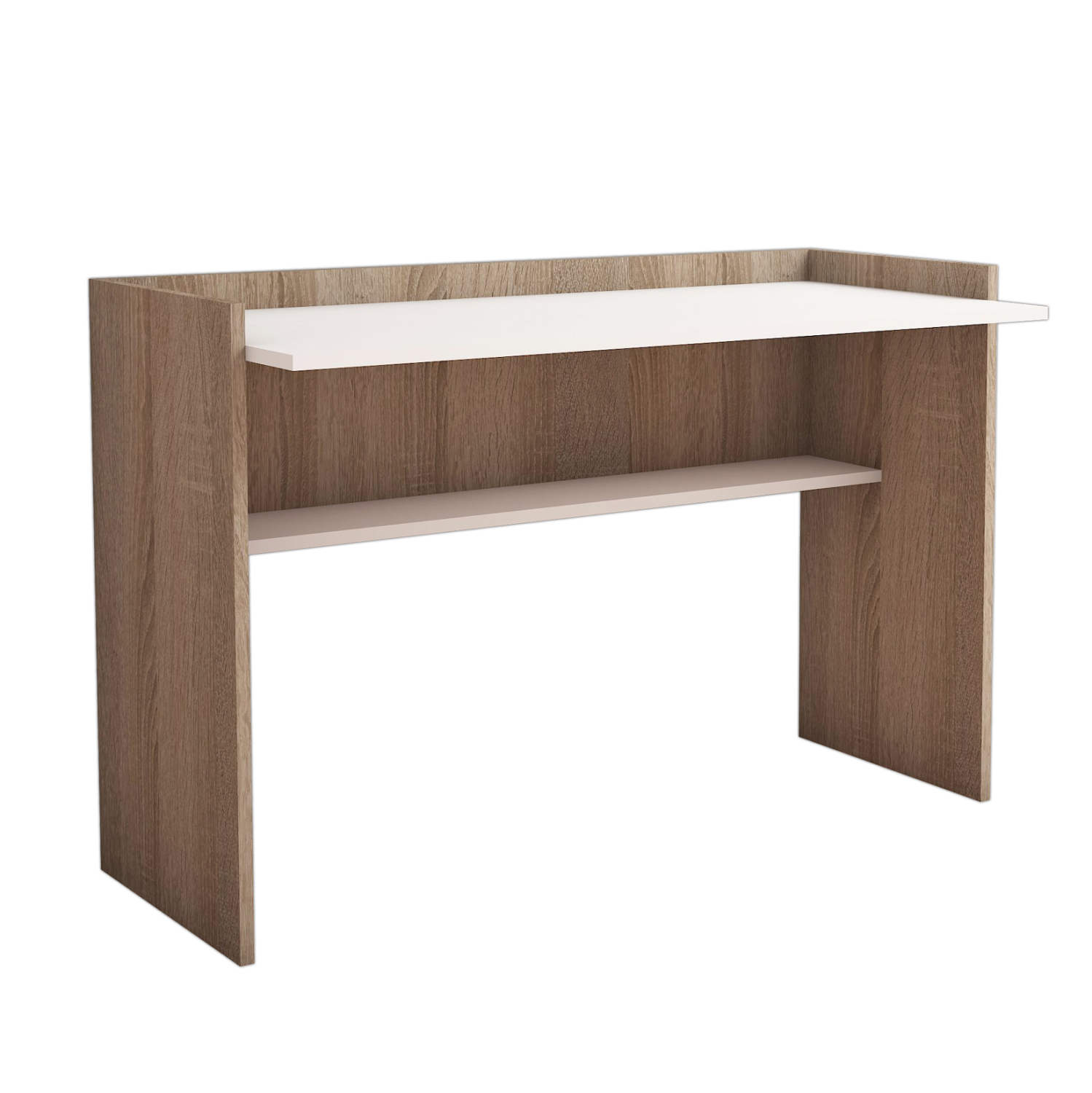 ΓΡΑΦΕΙΟ ΜΕΛΑΜΙΝΗΣ SONAMA ΛΕΥΚΟ 118x58x80Υεκ.FB99227.12