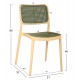 ΚΑΡΕΚΛΑ ΠΟΛΥΠΡΟΠΥΛΕΝΙΟΥ FB95934.04 ΜΠΕΖ ΜΕ OLIVE GREEN 51x52x80Υεκ.