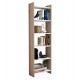ΒΙΒΛΙΟΘΗΚΗ FB99226.12 ΜΕΛΑΜΙΝΗΣ SONΟMA-ΛΕΥΚΟ 48,5x22x160Υεκ.