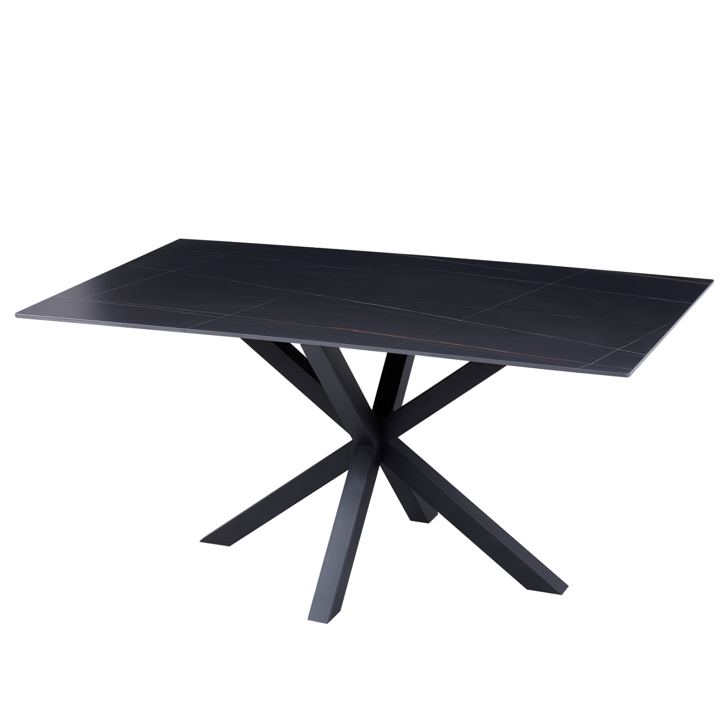 ΤΡΑΠΕΖΙ ΣΑΛΟΝΙΟΥ FB99470.04 BLACK MARBLE-ΜΑΥΡΗ ΜΕΤΑΛ.ΒΑΣΗ 120x60x45,5Yεκ.