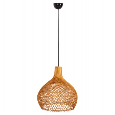 ΦΩΤΙΣΤΙΚΟ ΟΡΟΦΗΣ ΚΡΕΜΑΣΤΟ FB97881 RATTAN ΣΕ ΦΥΣΙΚΟ ΧΡΩΜΑ Φ41x137Υεκ.