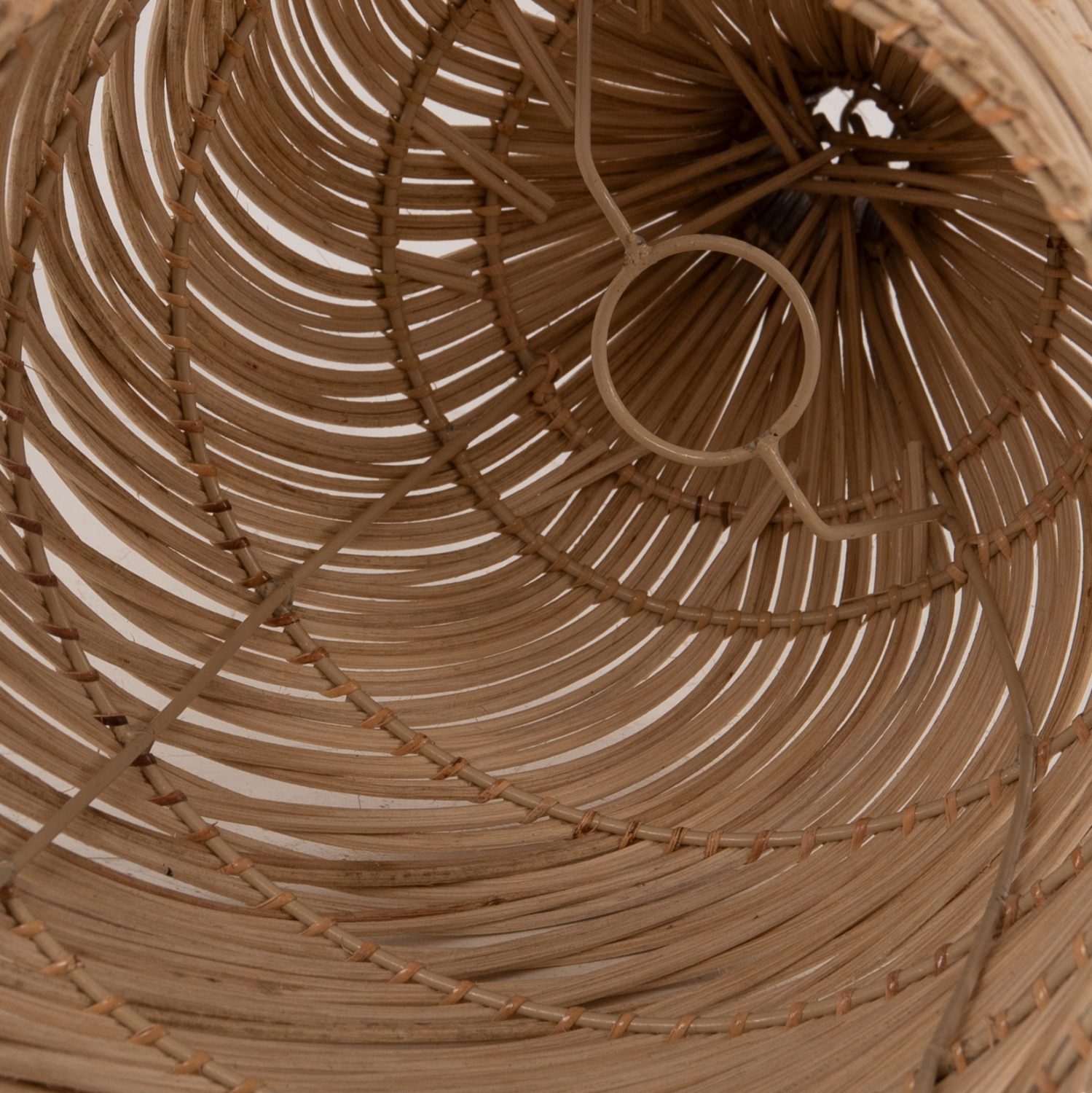 ΦΩΤΙΣΤΙΚΟ ΟΡΟΦΗΣ FB97884 ΚΡΕΜΑΣΤΟ ΑΠΟ RATTAN ΣΕ ΦΥΣΙΚΟ ΧΡΩΜΑ Φ28x163,5Yεκ.