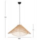 ΦΩΤΙΣΤΙΚΟ ΟΡΟΦΗΣ ΚΡΕΜΑΣΤΟ FB97879.02 RATTAN ΣΕ ΦΥΣΙΚΟ ΧΡΩΜΑ Φ80x126Υ εκ.