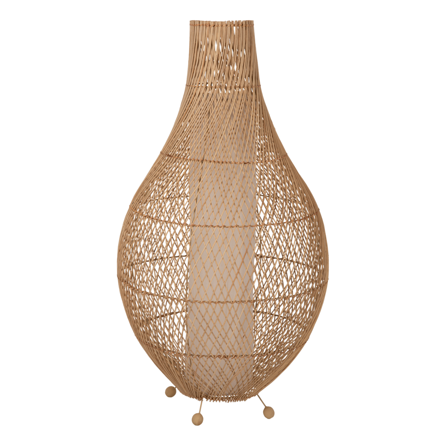 ΦΩΤΙΣΤΙΚΟ ΔΑΠΕΔΟΥ FB97835 RATTAN ΣΕ ΦΥΣΙΚΟ ΧΡΩΜΑ Φ55x101Υεκ.
