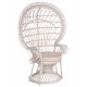 ΠΟΛΥΘΡΟΝΑ FB99342.02 RATTAN ΣΕ ΛΕΥΚΟ-ΜΑΞΙΛΑΡΙ ΛΕΥΚΟ 114x72x150Yεκ.