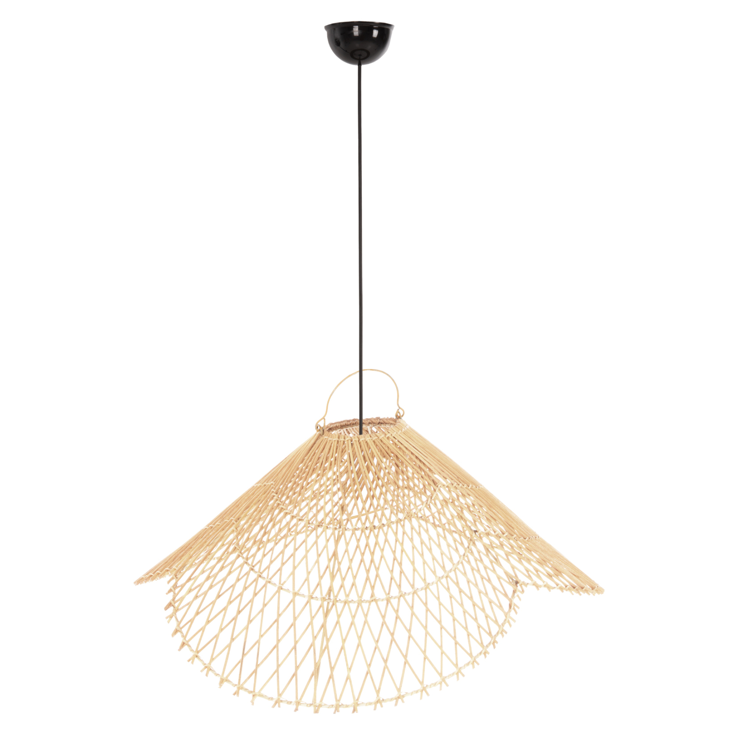 ΦΩΤΙΣΤΙΚΟ ΟΡΟΦΗΣ ΚΡΕΜΑΣΤΟ FB97878.02 RATTAN ΣΕ ΦΥΣΙΚΟ ΧΡΩΜΑ Φ58,5x31Yεκ